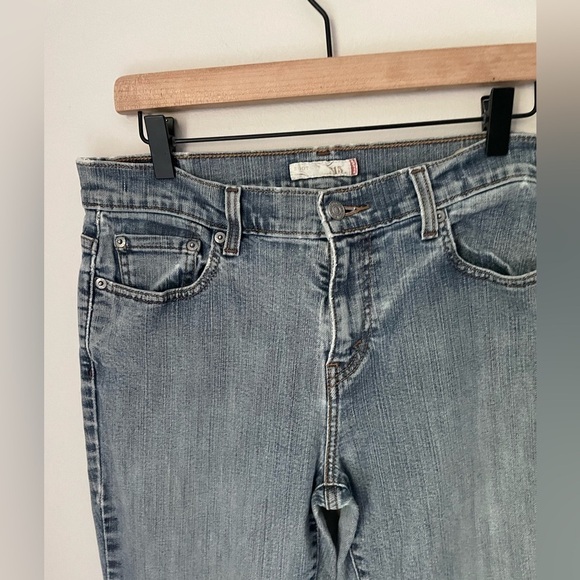 Levi's 515 Light Wash Bootcut Jeans Size 10 Long - Picture 3 of 11